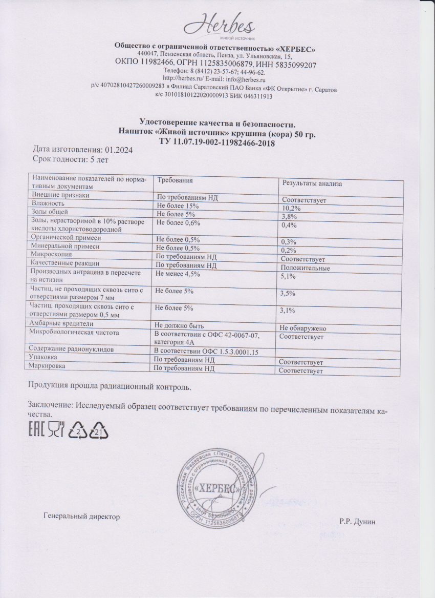 Паспорт №012024